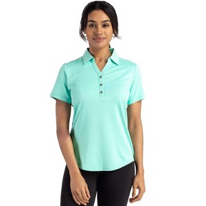 Cutter & Buck Forge Eco Stretch Recycled Womens Short Sleeve Polo - 1 of 2
