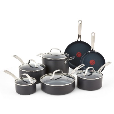 T-fal Platinum Hard Anodized Non-stick, Unlimited Collection, 12-Piece Cookware Set