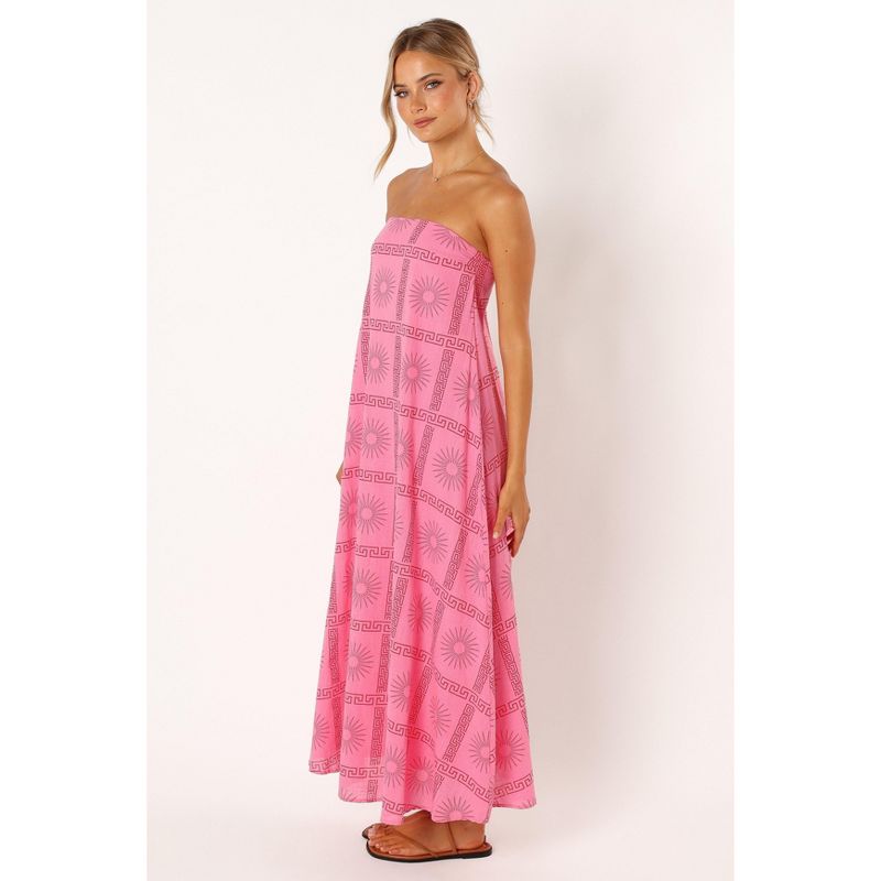 Petal and Pup Womens Soph Strapless Maxi Dress, 2 of 7