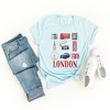 Simply Sage Market Women's London Travel Collage Short Sleeve Graphic Tee - 3 of 4