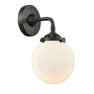 Nouveau - 1 Light Beacon Wall Sconce In TransitionalStyle-9 Inches Tall and 6 Inches Wide - 1 of 1
