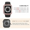 Worryfree Gadgets Bling Bumper Case for Apple Watch - 6 size options - 4 of 4