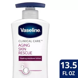 Vaseline Clinical Care Aging Skin Rescue Hand and Body Lotion - 13.5oz