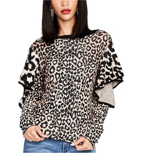 Rachel Roy Womens Ruffled Pullover Sweater - 1 of 1