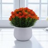 Unique Bargains Artificial Plants Scandinavian-style Plastic 3.35"x3.35"x6.69" 1 Pc - 2 of 4