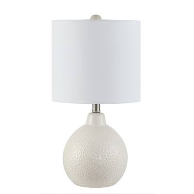 Memphis Ceramic Table Lamp  -  Ivory - Safavieh