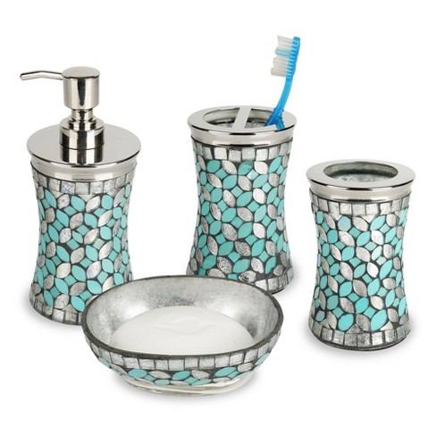 target glass bathroom accessories