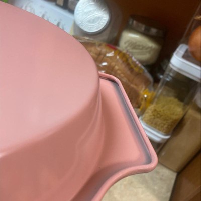 Oster Lynhurst 12 Piece Nonstick Aluminum Cookware Set In Pink