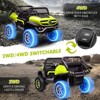 2 Seater Kids Ride On Truck 24V Ride On Toy Licensed Mercedes Benz Battery Powered Electric Vehicle for Toddles - 3 of 4