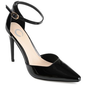 Journee Collection Medium and Wide Width Women's Miriem Pump Black 9WD - 1 of 4