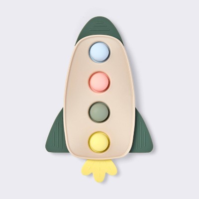 Silicone Pop-it Baby Toy - Rocket - Cloud Island™