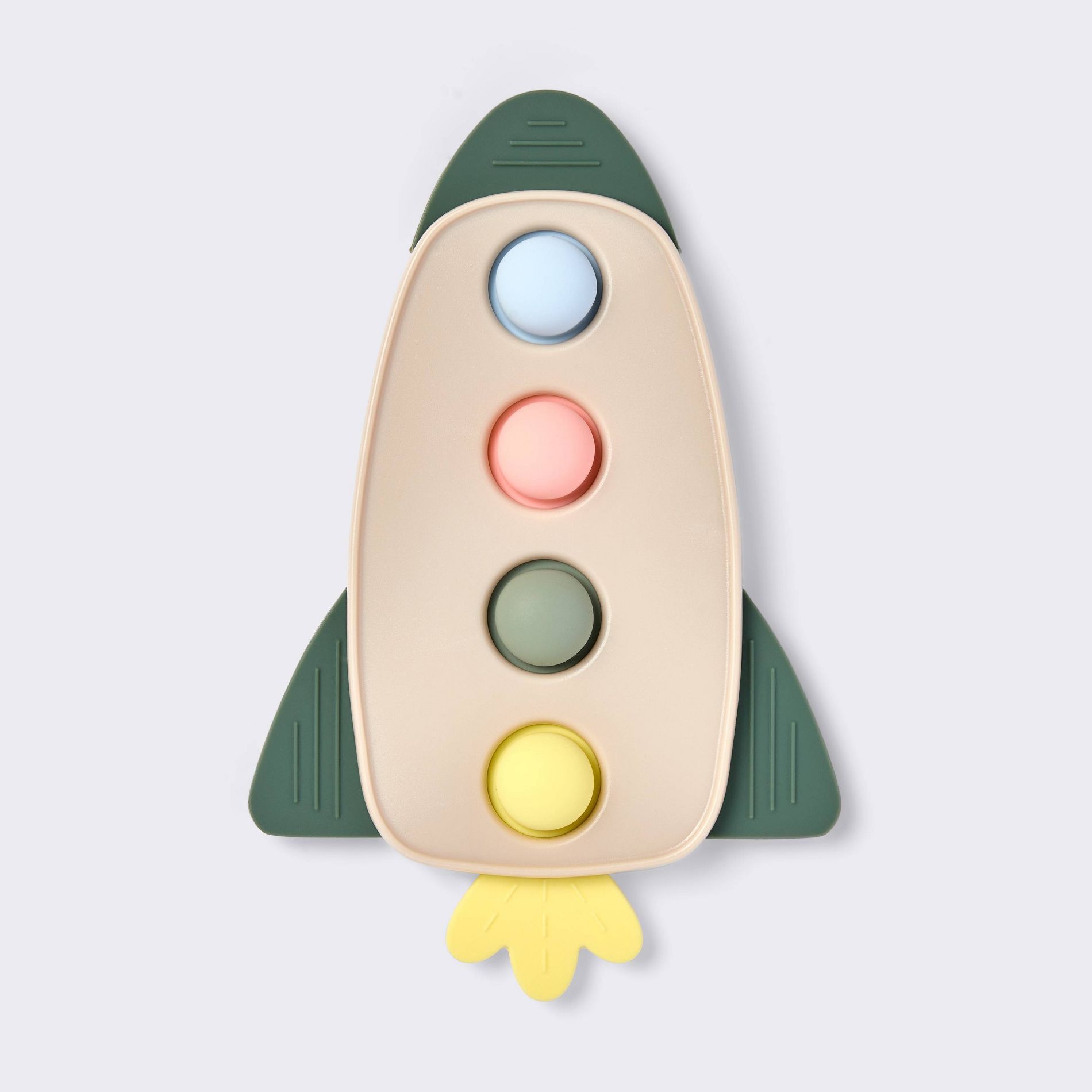 Silicone Pop-it Baby Toy - Rocket - Cloud Island™