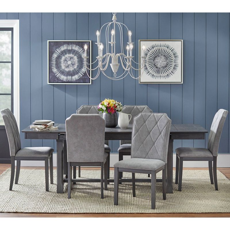 Set of 2 Riga Chairs Gray - Buylateral, 6 of 8