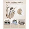 LOVEVOOK Travel Laptop Backpack Women, 15.6 Inch Anti-theft Laptop Bag - 2 of 3
