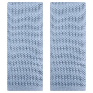 REGALWOVEN Solid Bathroom Hotel and Spa Waffle Cotton Hand Towels 13" x 30" - 1 of 4