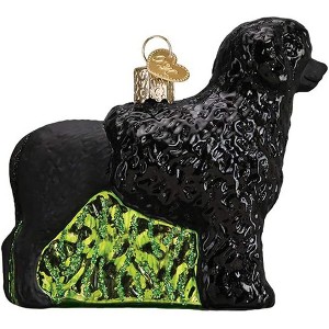 Old World Christmas Blown Glass Ornament for Christmas Tree, Portuguese Water Dog - 1 of 4