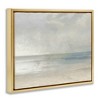 Stupell Industries Sandy Tide Ocean Horizon Black Framed Floater Canvas Wall Art - 3 of 4