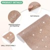 Unique Bargains Crystal Rhinestone Sheet Self Adhesive DIY Crafts Sticker 1 Pc - 2 of 4