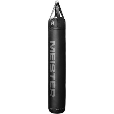 Meister Filled Muay Thai Heavy Bag - 110lbs Black