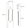 Unique Bargains Stainless Steel Invisible Design Tip Protector Vertical Plate Holder - 2 of 4