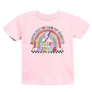 The Juniper Shop First Day Third Grade Rainbow Youth Short Sleeve Tee - 1 of 4