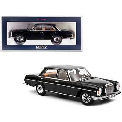 1968 Mercedes-Benz 280 SE Black 1/18 Diecast Model Car by Norev
