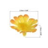 Unique Bargains DIY Craft Making Silk Handmade Realistic Shape Artificial Flower Heads - 2 of 4