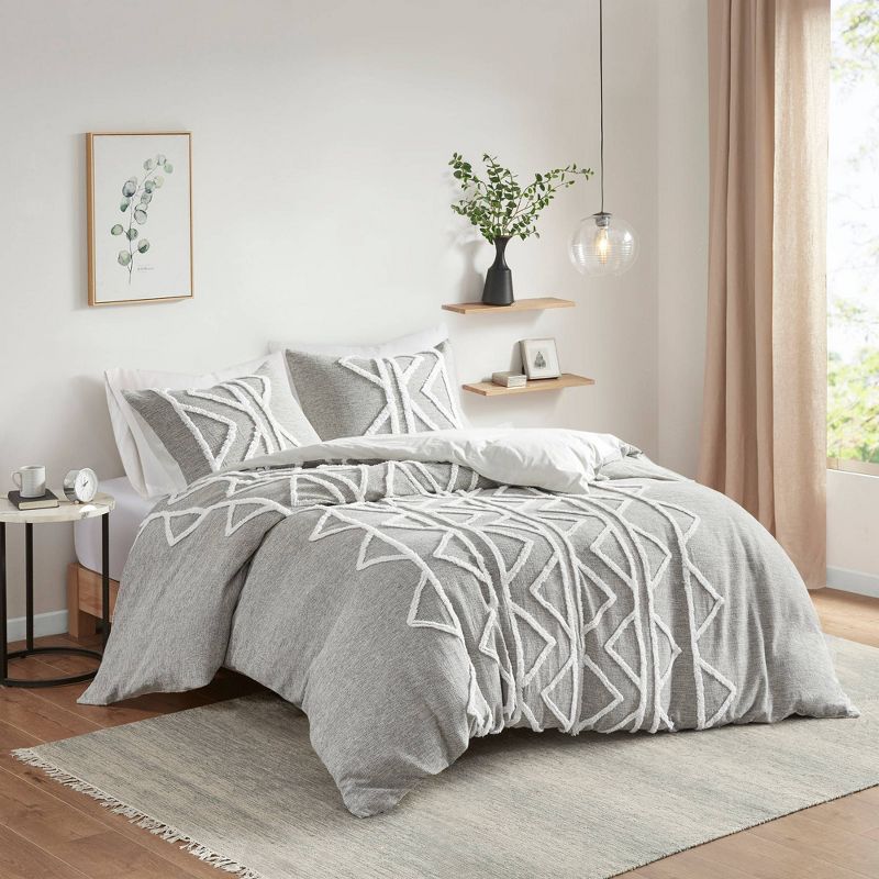 Hayes Chenille Cotton Comforter Set, 2 of 7