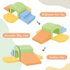 Baofuwish  Safe Soft Zone Single-Tunnel Foam Climber for Kids,Indoor Lightweight Play Equipment with Slide Stairs and Ramp,Soft Foam Playset - 3 of 4