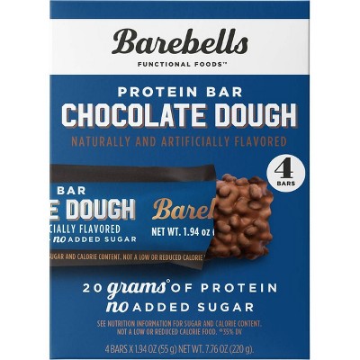 Barebells Nutrition Bars - Chocolate Dough - 4pk