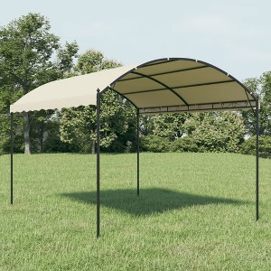vidaXL Gazebo Fabric Cream - 1 of 4