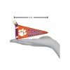 Old World Christmas Blown Glass Ornament for Christmas Tree, Clemson Pennant - 3 of 3
