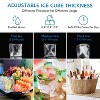 Acekool Commercial Ice Maker, 265Lbs/24H with 55Lbs Storage Bin, Stainless Steel Self-Cleaning Ice Machine, LCD Control for Home & Kitchen - 2 of 4