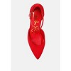Rory Metallic Sling Detail Block Heel Women Sandals - 4 of 4