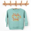 SmileyWorld Trick or Treat Candy - Toddler Graphic Sweatshirt and Youth Graphic Sweatshirt - 2 of 3