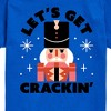 Boys' - Instant Message - Lets Get Crackin Nut Cracker Christmas Short Sleeve Graphic T-Shirt - 2 of 4
