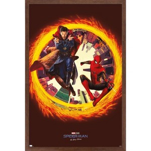 Trends International Marvel Spider-Man: No Way Home - Sling Ring Framed Wall Poster Prints - 1 of 4