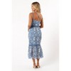 Petal and Pup Womens Neomi One Shoulder Midi Dress - 3 of 4