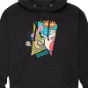 Men's - Ren & Stimpy - Ren and Stimpy Retro Nickelodeon Logo Graphic Fleece Pullover Hoodie - 2 of 4