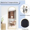 65"x22" Full Length Mirror, Wall Mirrors Hanging or Leaning Arched-Top Full Body Mirror with Stand for Bedroom, Dressing Room - 4 of 4