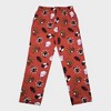 Men's Spider-Man Knit Fictitious Character Printed Pajama Pants - Brown S