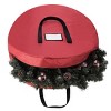 Hastings Home Storage Bag for Artificial Christmas Wreaths and Garland with Handles - image 3 of 4