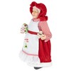 Northlight 16" Chef Mrs Claus with Cake and Gingerbread Man Christmas Figure - 4 of 4