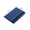 Unique Bargains PU Leather RFID Blocking Credit Card Passport Wallet 5.9" x 4.3" - 2 of 4