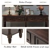 YOOCOZZ Console Table with Two Drawers and Bottom Shelf - 2 of 4
