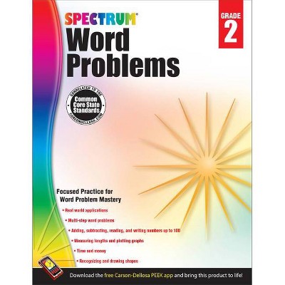 Word Problems, Grade 2 - (Spectrum) (Paperback)