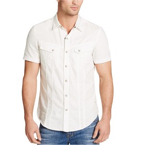 William Rast Mens Let's Take A Ride Button Up Shirt - 1 of 1