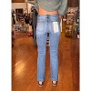 Women's Straight Leg Denim Jeans - RISEN - 3 of 4