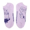 Despicable Me Minions Coffee Break Women's 5-Pair Ankle Socks - 4 of 4