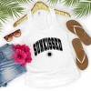 Simply Sage Market Women's Sunkissed Varsity Sun Graphic Racerback Tank - 2 of 2